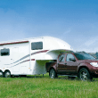 fifth-wheel-trailer-and-pickup-truck-public-domain
