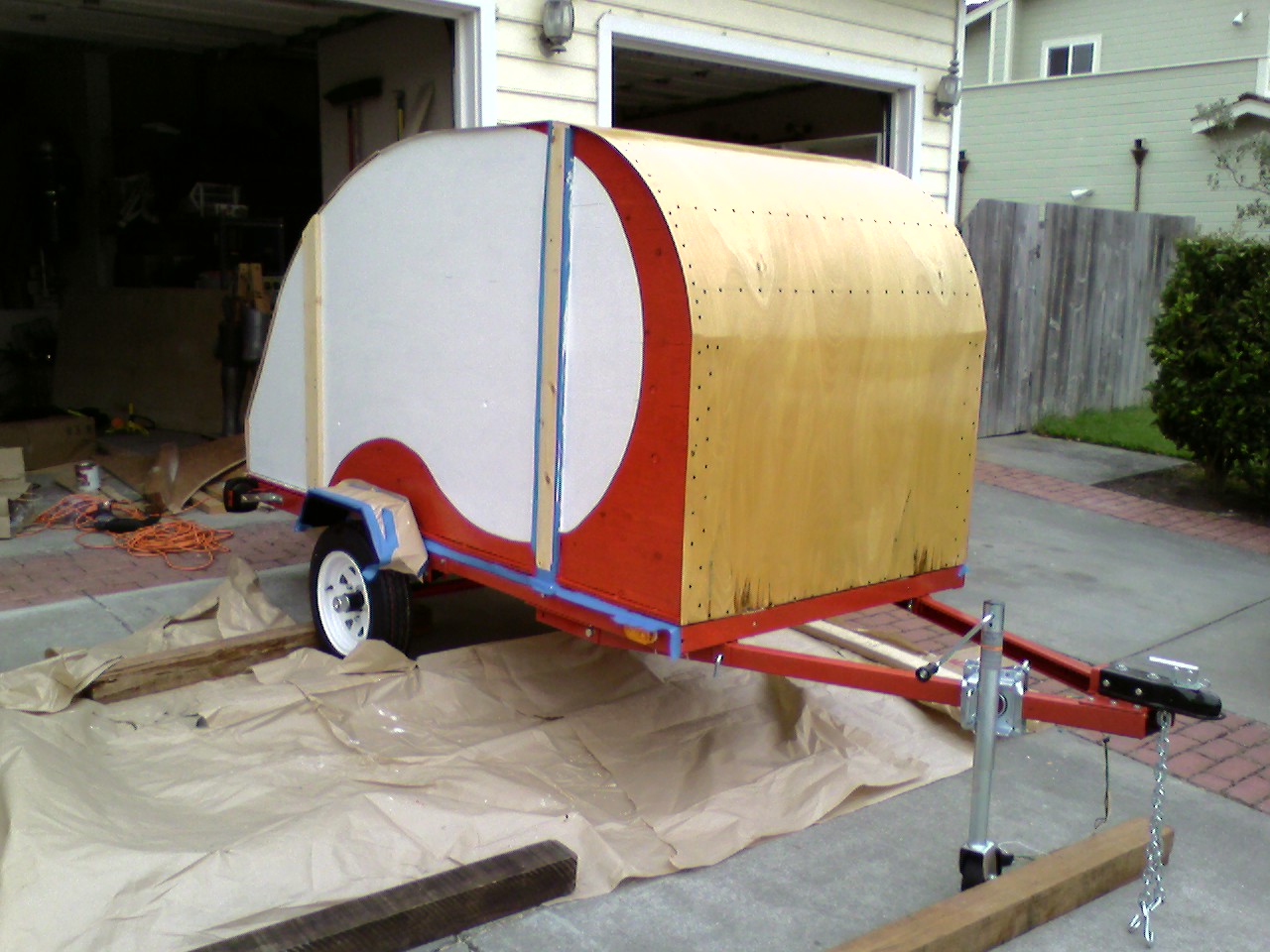 DIY Teardrop Trailer Plans