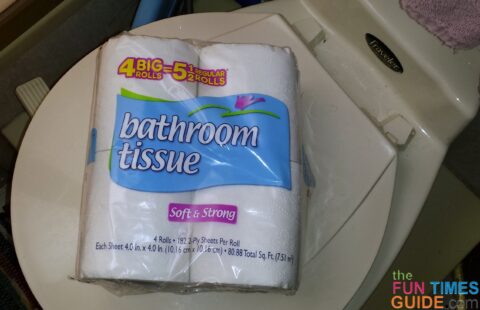 I use the cheapest toilet paper from Walmart in my RV and never once has my RV toilet clogged.