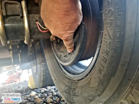 When you buy a used RV, a complete brake inspection (and complete chassis and running gear inspection) should be done by a qualified mechanic.