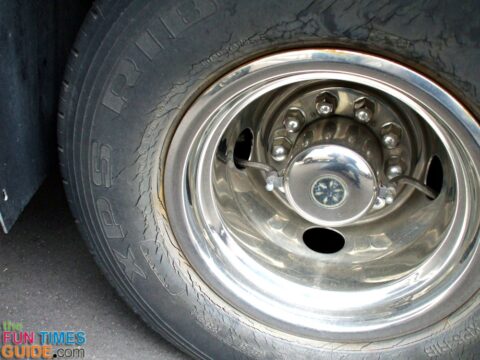 Cheap RV tires won't last long at all!