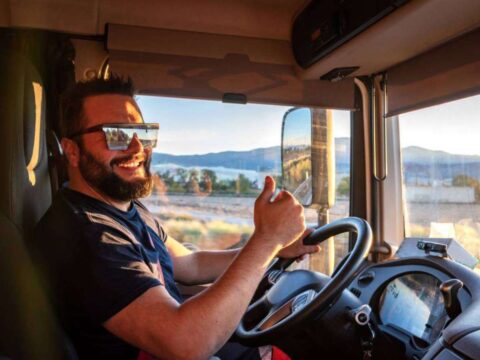 Another happy RV transport driver