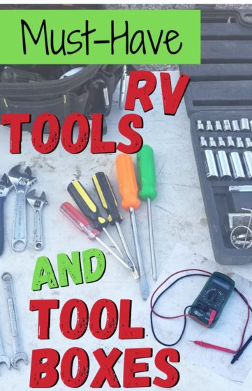 Must-have RV tools and RV tool boxes