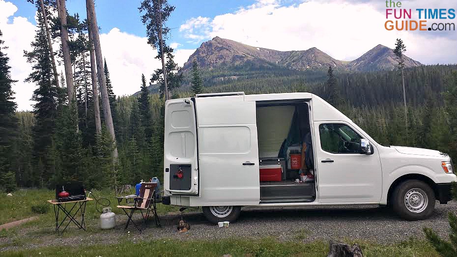 cargo van camper