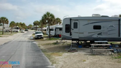 See a list of the benefits of living ON the grid in an RV park.