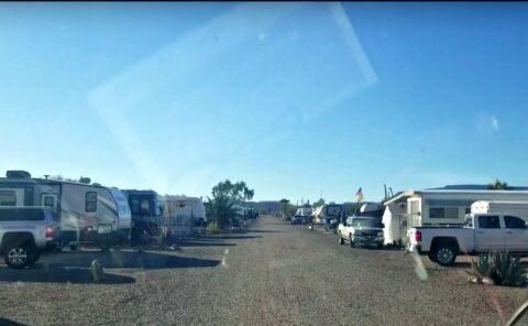 On-grid RV living in Arizona