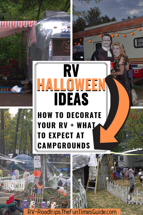 How To Decorate Your RV And RV Campsite For Halloween When You're