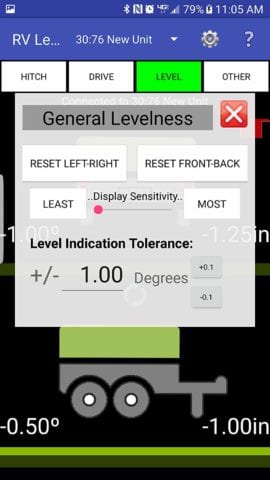 RV Level 4 rv leveling app