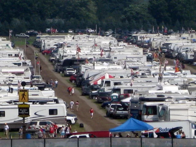You need to know what you're doing when RV parking in tight situations. Photo by Ben&Sam on Flickr