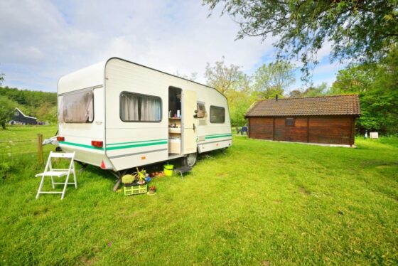 Many people park their RV on the grass when it's not being used. Do Not Do This! See why...