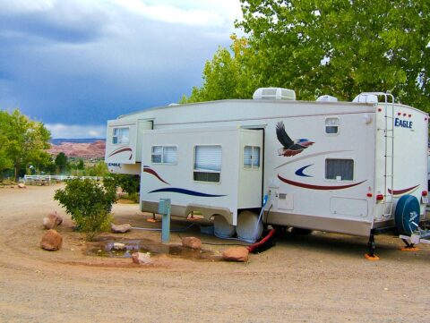 How long does an RV last when it's been parked in the sun for a long time?