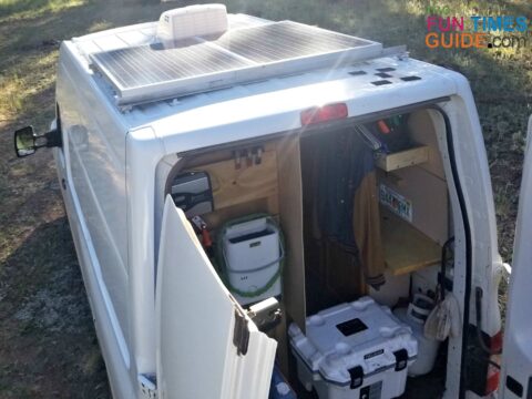 My Nissan van has a total of 700 watts of power