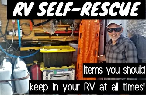 RV self-rescue items you need to keep in your RV at all times!