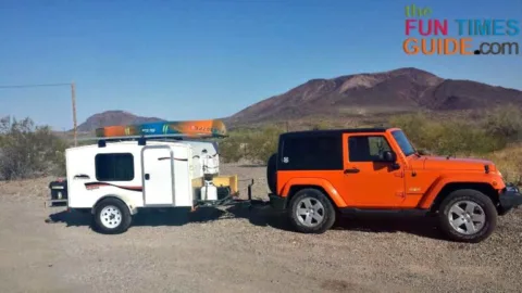 runaway campers - an affordable teardrop trailer