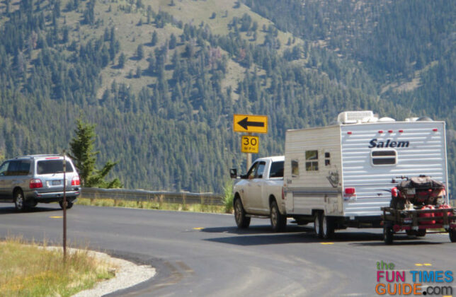 In many states it's legal to tow 2 trailers at the same time! Here's a list of states that permit triple towing. 