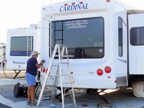 There are 8 simple tasks on your Spring RV Maintenance Checklist.