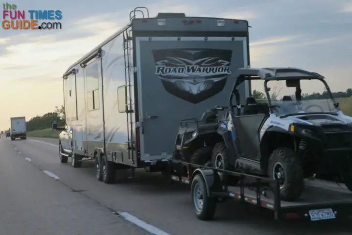Here's everything you need to know before pulling 2 trailers behind 1 vehicle.