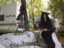 How To Decorate Your RV And RV Campsite For Halloween When You're