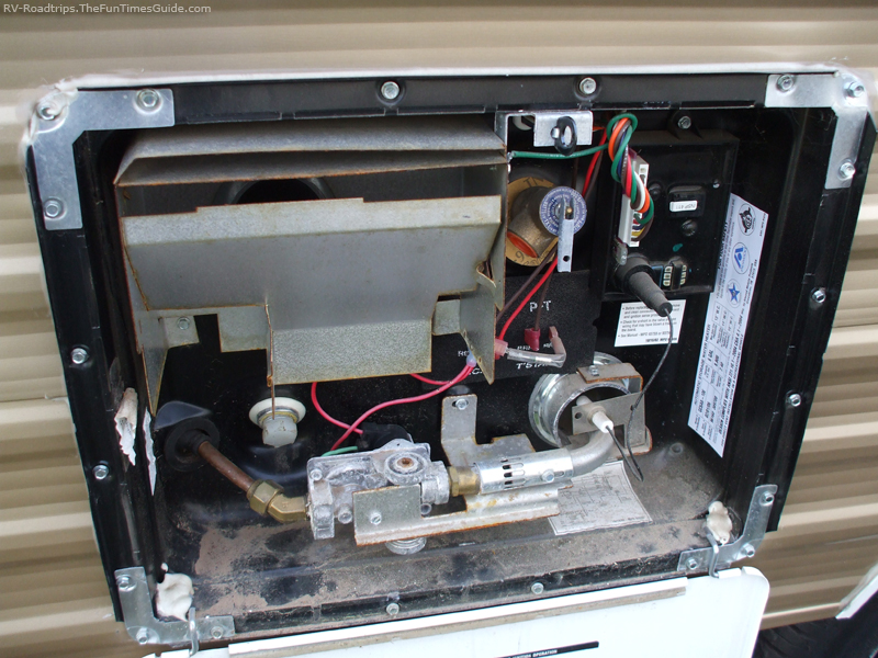 How do I know if my RV hot water tank is filled so that I can atwood power switch wiring diagram 